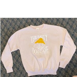 The Salty Dog Cafe Sweatshirt Kids Girls YS Light Pink Good Hilton Head Souvenir